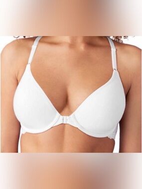 NEW MACY’S B.TEMPTED Inspired Eyelet Front Close T-Shirt Bra Size 36DD